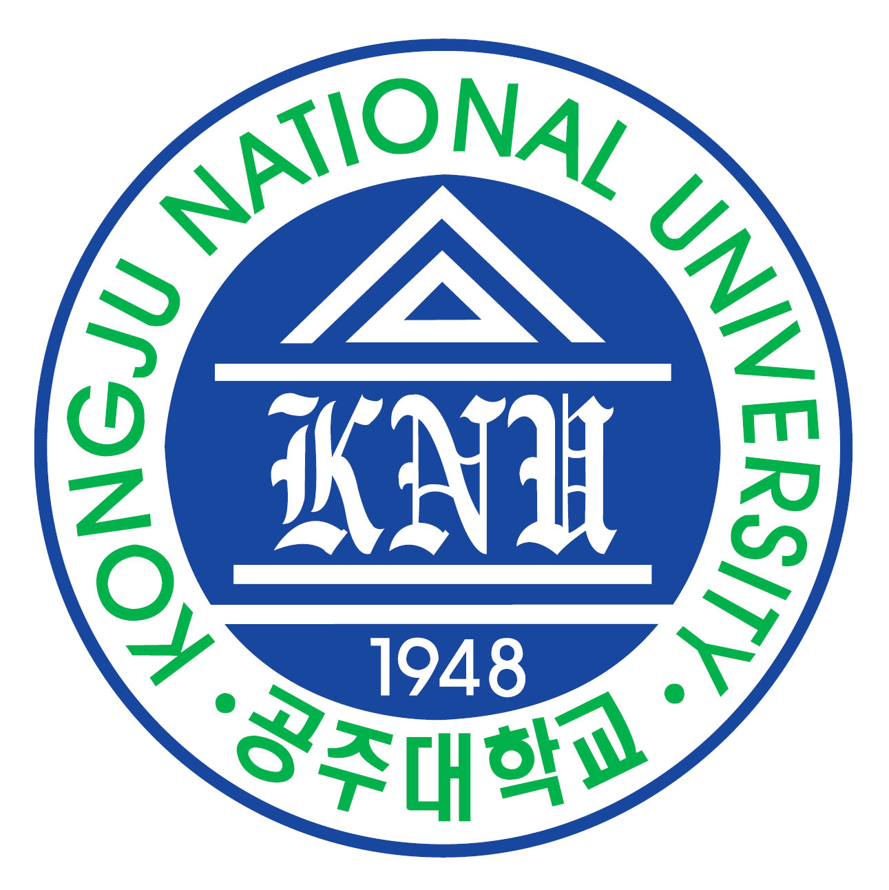 Национальный университет Конджу эмблема лого